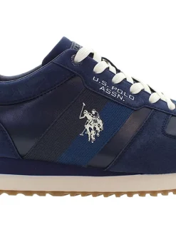 Sneakers donkerblauw/rood