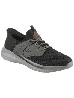 Sneakers grijs/zwart