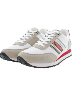 Sneakers wit/beige