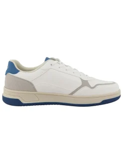 Sneakers wit/blauw
