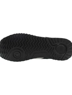 Sneakers wit/crème/zwart