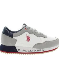 Sneakers wit/grijs