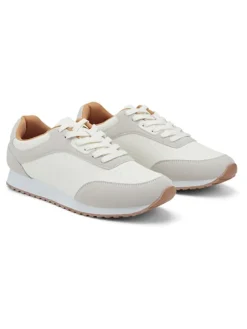 Sneakers wit/grijs