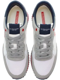 Sneakers wit/grijs