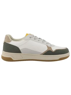 Sneakers wit/grijs/beige