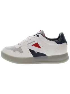 Sneakers wit/grijs/donkerblauw