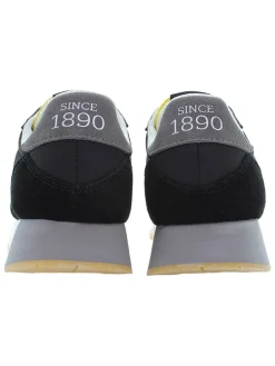 Sneakers zwart/geel