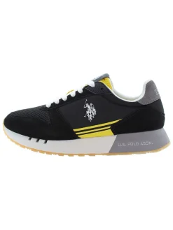 Sneakers zwart/geel