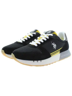 Sneakers zwart/geel