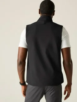 Softshellbodywarmer "Arana" zwart
