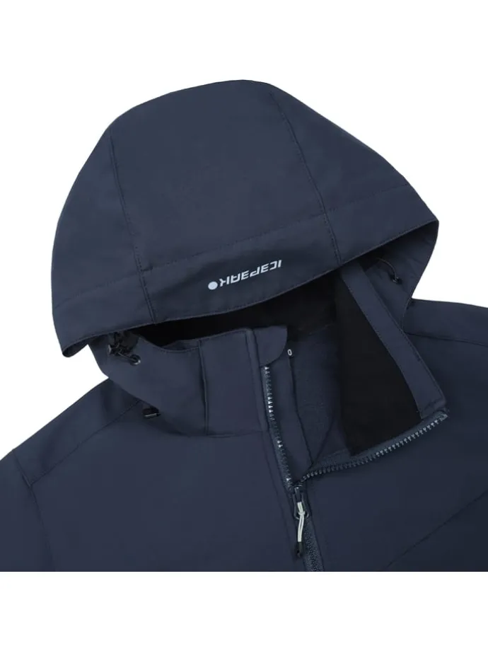 Softshelljas "Barmstedt" donkerblauw