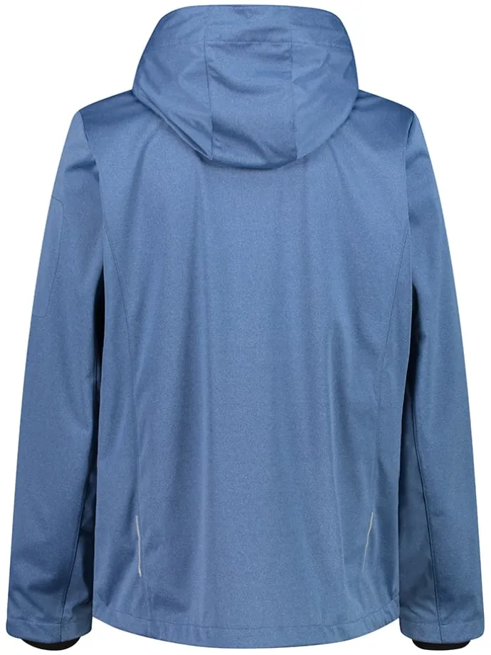 Softshelljas blauw