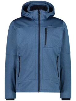 Softshelljas blauw