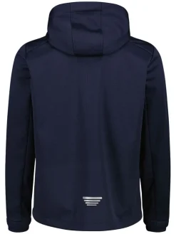 Softshelljas donkerblauw