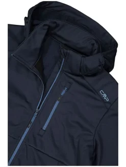 Softshelljas donkerblauw