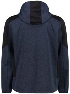 Softshelljas donkerblauw