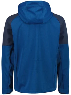 Softshelljas donkerblauw