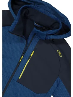 Softshelljas donkerblauw