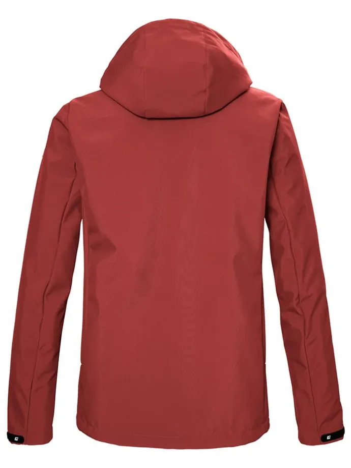 Softshelljas "KOS 103" rood