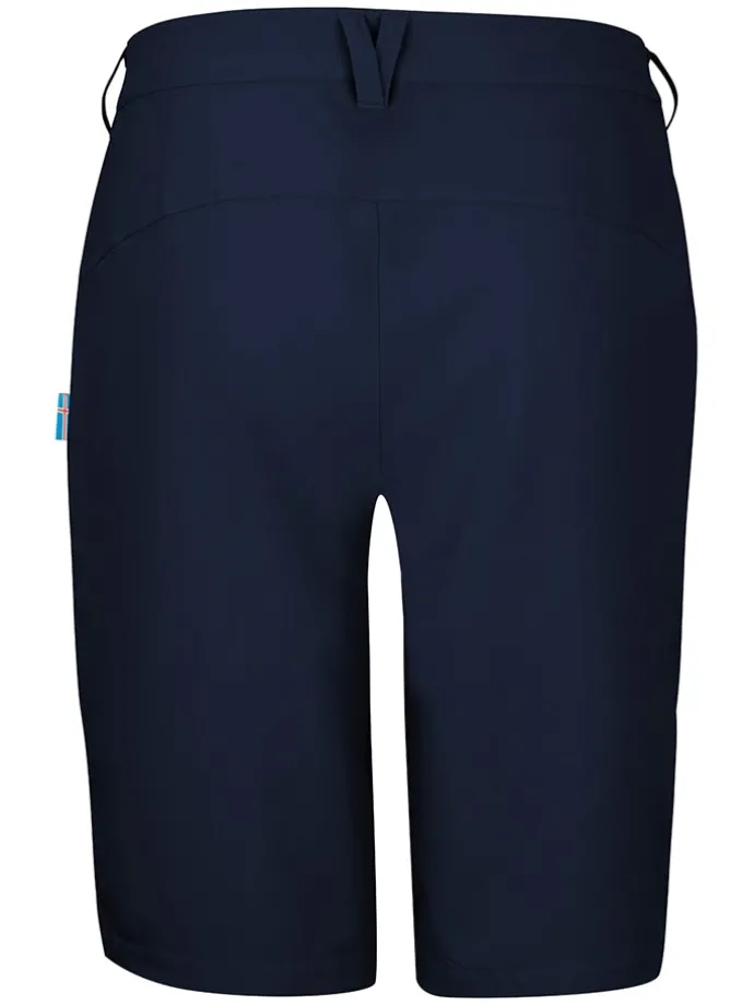 Softshellshort "Hekla" donkerblauw
