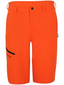 Softshellshort "Hekla" oranje