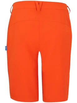 Softshellshort "Hekla" oranje