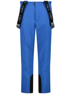 Softshell-ski-/snowboardbroek blauw