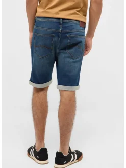 Spijkerbermuda 