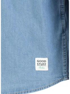 Spijkerblouse blauw
