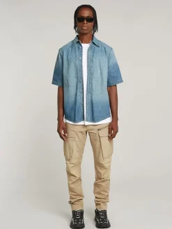 Spijkerblouse blauw