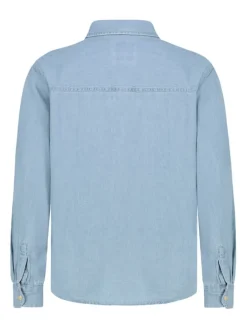 Spijkerblouse lichtblauw