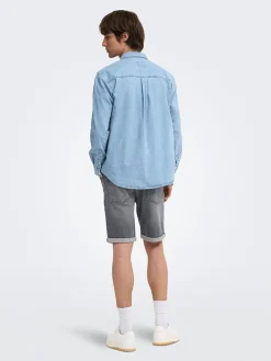 Spijkerblouse 