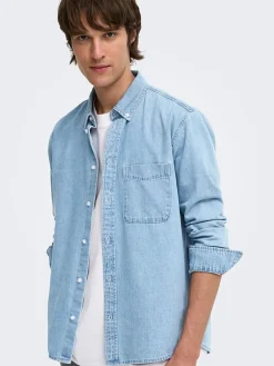 Spijkerblouse 