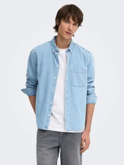 Spijkerblouse 