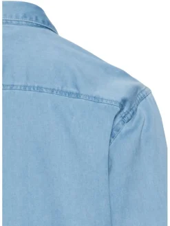 Spijkerblouse - regular fit - lichtblauw