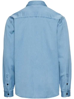 Spijkerblouse - regular fit - lichtblauw