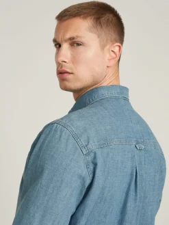 Spijkerblouse - regular fit - lichtblauw
