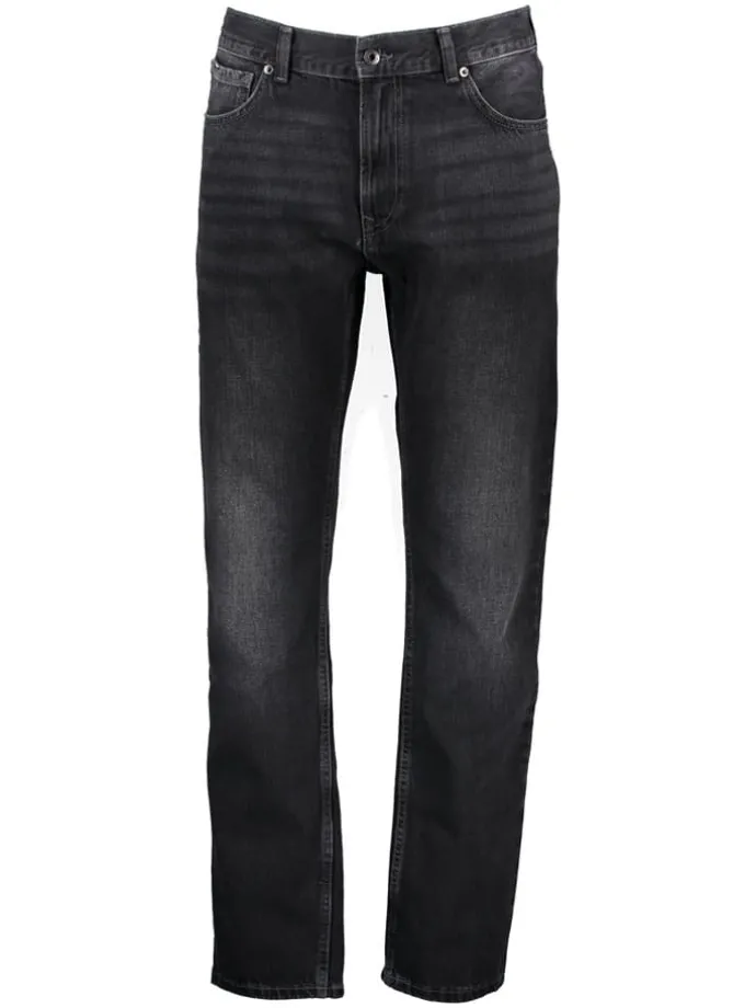 Spijkerbroek "Byron" - straight fit - zwart