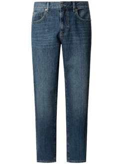 Spijkerbroek "Camden" - tapered fit - donkerblauw