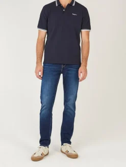 Spijkerbroek "Cash" - straight fit - blauw