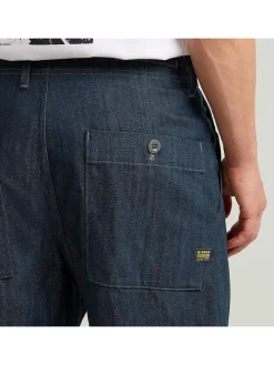 Spijkerbroek - comfort fit - donkerblauw