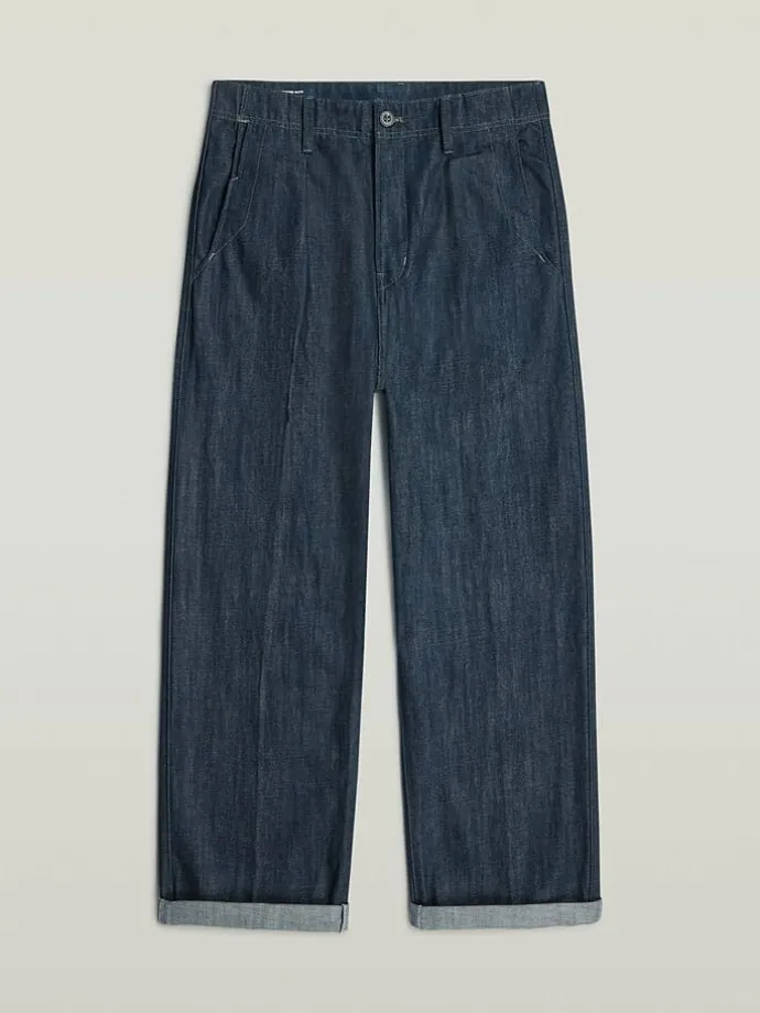 Spijkerbroek - comfort fit - donkerblauw