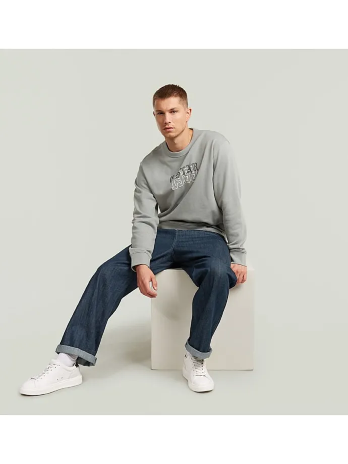 Spijkerbroek - comfort fit - donkerblauw