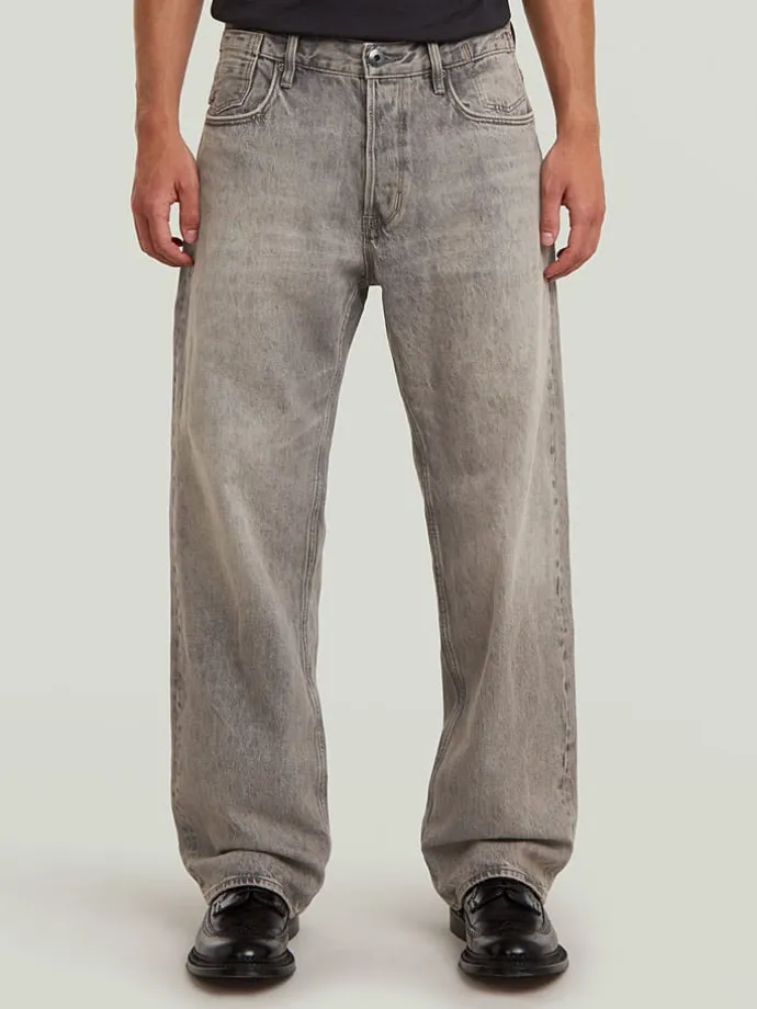 Spijkerbroek - comfort fit - grijs