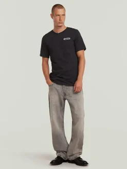 Spijkerbroek - comfort fit - grijs