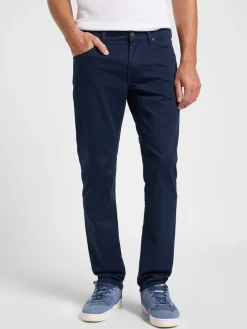 Spijkerbroek "Daren Zip Fly" - regular fit - donkerblauw