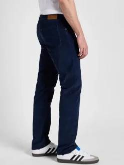 Spijkerbroek "Daren Zip Fly" - regular fit - donkerblauw