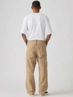 Spijkerbroek "568" - loose fit - beige