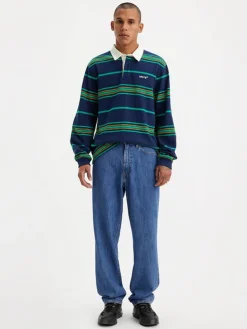 Spijkerbroek "568" - loose fit - blauw