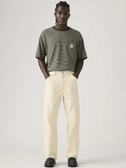 Spijkerbroek "568" - loose fit - crème